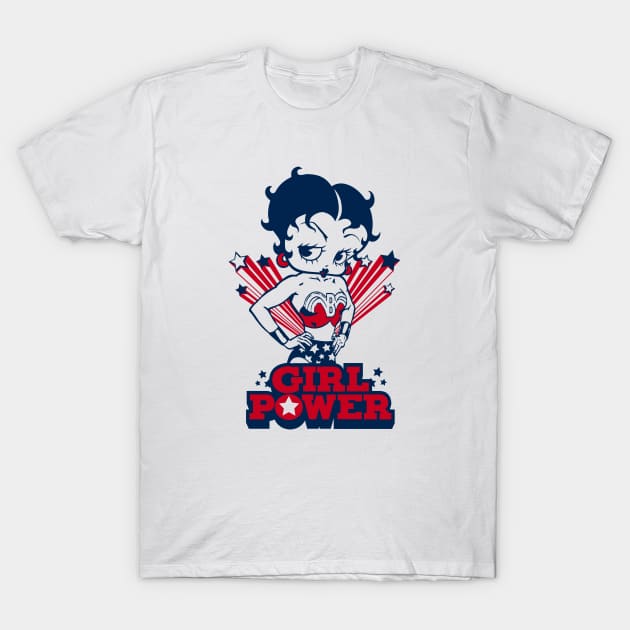 BETTY BOOP - Girl power T-Shirt by KERZILLA